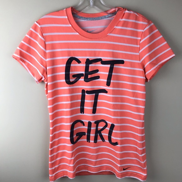 Nike Tops - Nike graphic Standard Fit striped tee